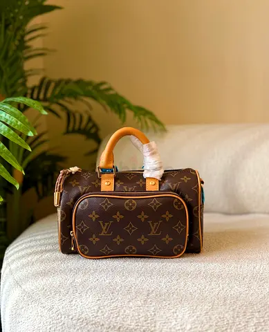 LOUIS VUITTON Keepall  Hand Bag Monogram Brown