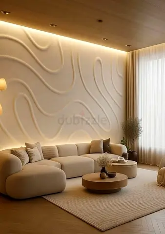 New elegant beautiful 5 seater covered sofa with luxury Desaign