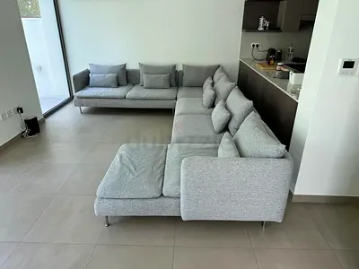 Ikea Sodhram Usahpe sofa gray