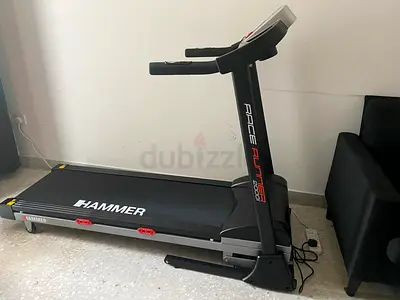 Hammer folding treadmill — like new, just unboxed