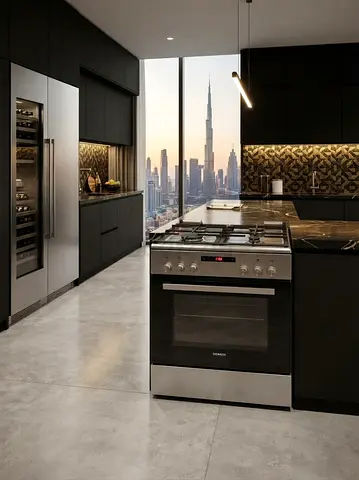 Siemens Gas Cooker 60Cm HX8P3AE50M, 4 Burners With Electric Oven Silver, DELIVERY + WARRANTY