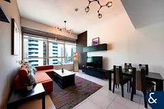 Furnished | 2 Beds | Marina Views.