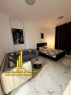 Luxury Studio | Fully Furnished | Distinctive view | Gym, Pool, Parking | In a prime location in Ajm