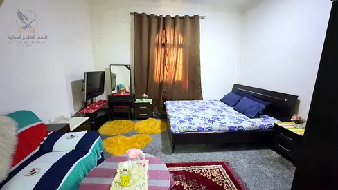 استوديو مفروش فاخر للإيجار الشهري بفرش مرتب وأجهزة كهربائية حديثة شامل الإنترنت وجميع الفواتير بموقع استراتيجي وجاهز تماما للسكن الفوري