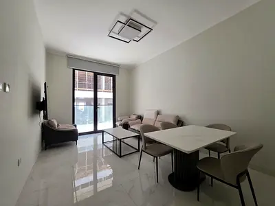 2 Months Free Brand New Fully Furnished 1bhk Balcony Wardrobe Family Building 4 to 8 Cheque payment