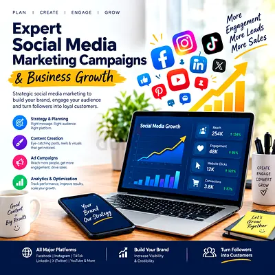 Expert Social Media Marketing Campaigns & Business Growth