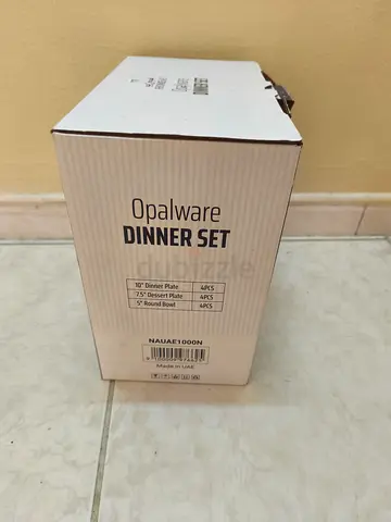 Opalware 12-piece Dinner Set (New in Box)