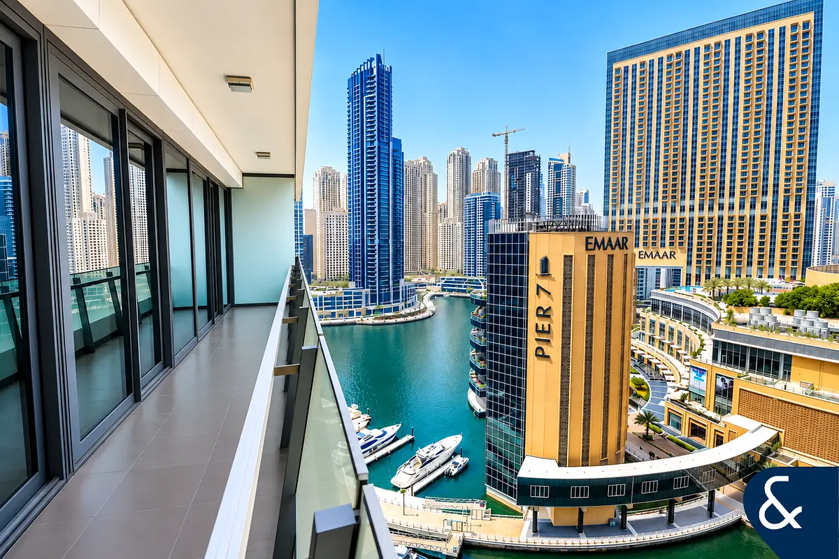 Marina View | Unfurnished | Spacious