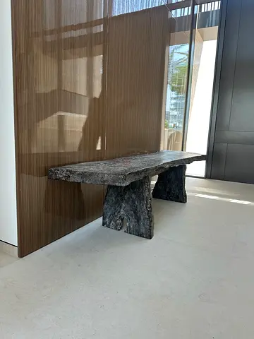 Solid cherry blossom tree console - hand made 300x76xh75