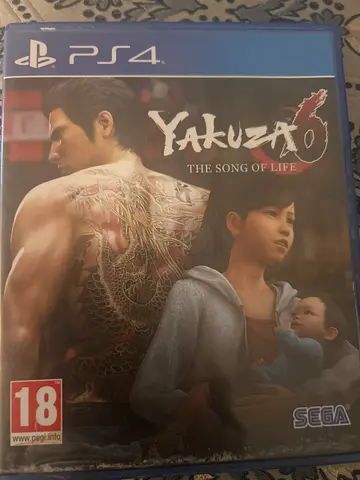 Yakuza 6: The Song of Life - PS4 (Complete Case) (Plastic Slip Has Damage, Not Disc)