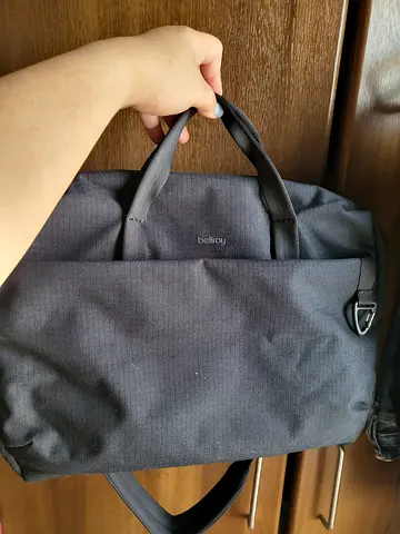 Authentic Bellroy Dark Gray laptop tote bag - good used condition