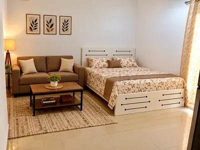 Master bedroom attached washroom & Balcony Al Nahda 2 AED 3000