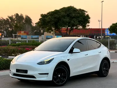 TESLA Y LONG RANGE 2022 GCC—UNDER WARRANTY—ORIGINAL PAINT