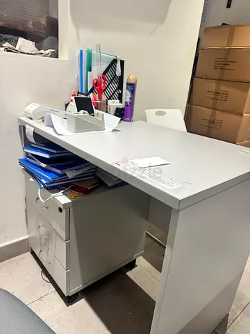 Office table + Cabinet with Drawers