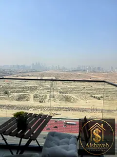 Furnished Studio | Bloom Tower B | Balcony & Skyline View