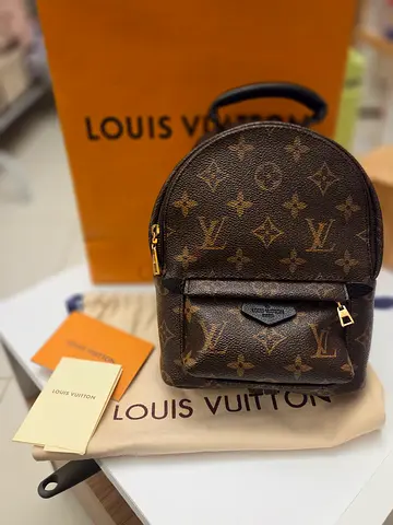 Louis Vuitton Mini Palm Springs Backpack - Monogram Canvas (Small)