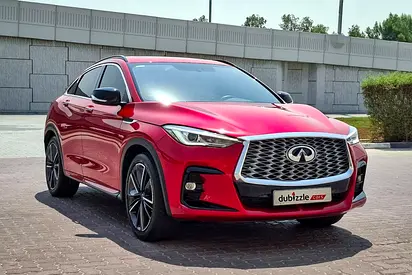 AED 1626/month | 2022 Infiniti QX55  | GCC Specs | Ref#491702