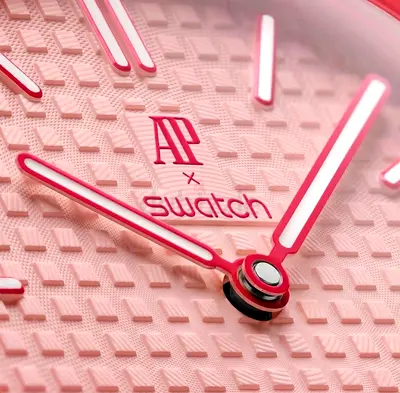 AP × SWATCH ROYAL POP “OTTO ROSSO” — BRAND NEW / UNWORN — FULL SET