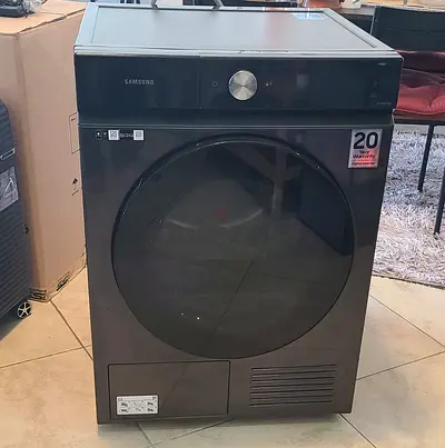 Samsung heat pump dryer 9kg black color