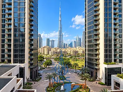 Burj Khalifa View | Furnished | Vacant