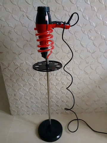 hair dryer with stand