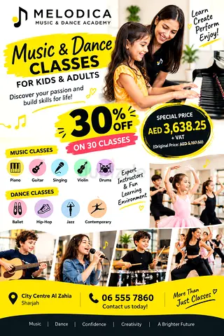 MELODICA MUSIC & DANCE CLASSES