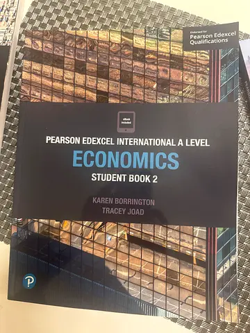 Economics Student book 2 Pearson Edexcel  international A level student book 2