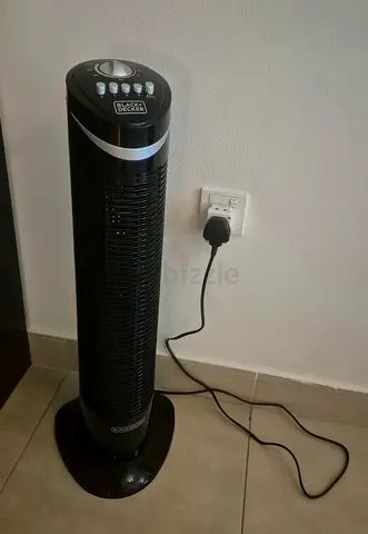 Black & Decker tower fan - used, excellent working condition