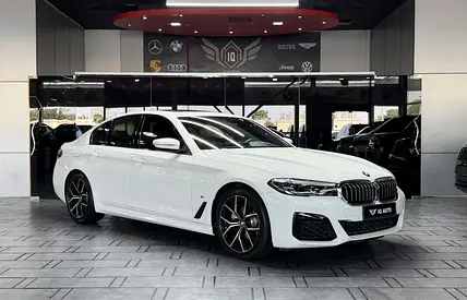 AED 1,505 P.M | 2021 BMW 520i M Sport | Under Warranty | GCC |