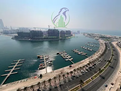 Three Master Bedroom Apartment on Al Khan Corniche with Free Parking Gym Pool Maid Room Balcony Wal