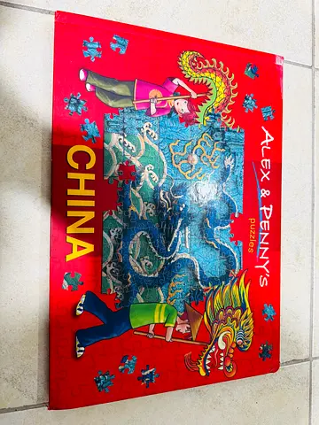Alex & Penny China puzzles book