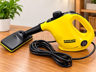 Kärcher Handheld Steam Cleaner - Compact and Powerful (Yellow)