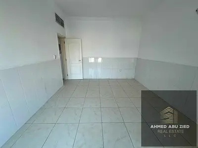 A beautiful one-bedroom apartment with a living room in Al Khor Towers, featuring a sea view. Bedroom Bathroom Closed kitchen Central air conditioning