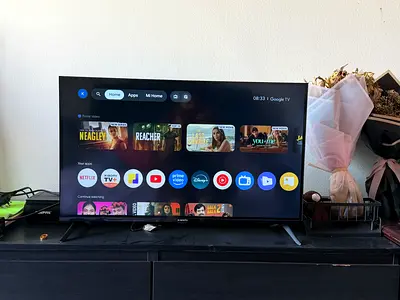 42-43 inch Smart LED TV with Google TV - Used, Good Condition