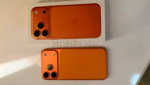 Apple iPhone 17 Pro Max 256 (TDRA - Orange) - 92% battery with Excellent Condition, Original Box