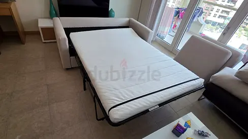 IKEA vimle Two Seater Sofa Bed Beige