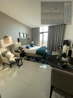 Fully Furnished Studio With Balcony & Parking | Immaculate Condition | Premium Unit | Celestia, Duba