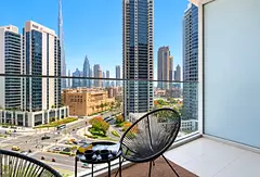 Burj Khalifa View | Furnished Studio | Vacant