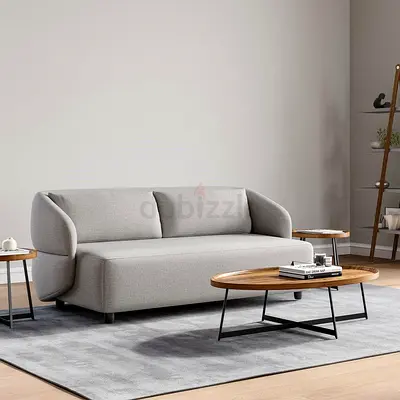 Alba Sofa Bed Light Gray