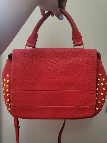 Authentic MCM Studded 2 Way Bag