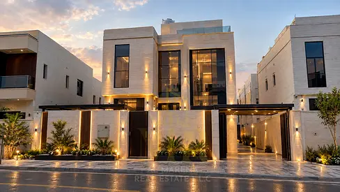 Luxury Villa for Sale in Al Helio 2 – Ajman | 5 Master Bedrooms | Two Floors Plus Roof | Registration and Ownership Fees Included