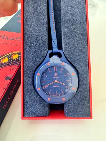 AP x Swatch Royal Pop Orenji Hachi