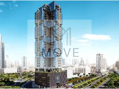 مارينا وإطلالة على المدينة | شقة بغرفتي نوم | Sapphire 32 JVC