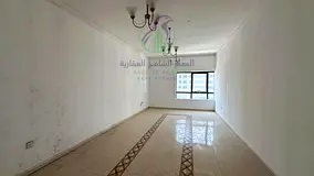 Two bedroom apartment for annual rent in Al Taawun Sharjah with free AC spacious layout modern finis