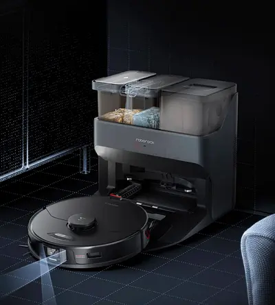 Roborock S7 Max Ultra Robot Vacuum with Auto-Mop & Self-Empty Dock