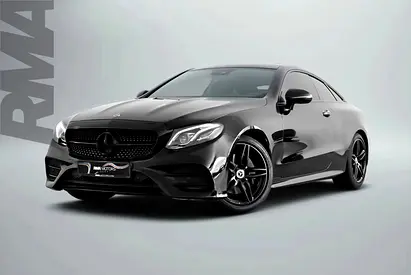 AED 2,383 / 60 months | 0% DP | 2020 Mercedes Benz E200 Coupe / Full Service History