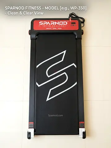 Used Sparnod compact treadmill — foldable, good condition