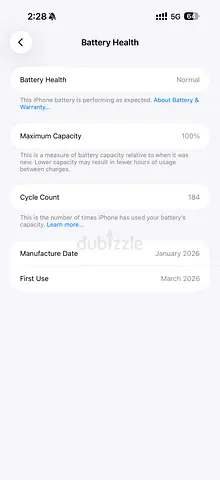 iPhone 17 pro max 256gbblue with 100% Battery Health — Used, Well Maintained. Upgraded to 18 pro max