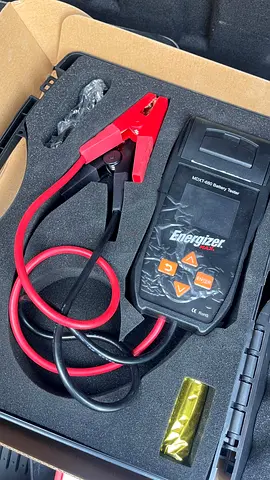 Energizer MAX MDXT-680 Digital Battery Tester & Analyzer with Built-in Printer New