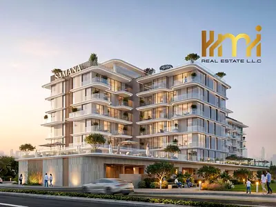 Furnished 1BR Apartment | Samana South Haven | Pool & Skyline Views